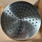Dornbracht 28669970-060010 9" Ceiling Mounted Rain Shower Head Platinum Matte. Fixed Price $1150.00.