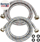 6 Ft Washer Stainless Steel Hoses Braided Water Supply Line -. Fixed Price $30.11.