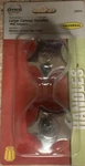 Danco Chrome Universal Metal Canopy Round Pair Of Handles #80844. Fixed Price $10.99.