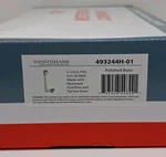493244H-01 Westbrass 14" Sch. 40 Pvc Bath Waste Overflow & Tip-toe Drain. Fixed Price $20.98.
