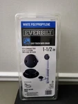 Everbilt SH-7100-P-01037 Matte Black Poly Pipe Bath Waste & Overflow Drain. Fixed Price $24.00.