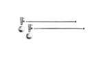 Mountain Plumbing Lever Handle Style Angle Compression Supply Kit MT5930L-NL/CPB. Fixed Price $41.99.
