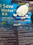 Niagara Conservation Save Water Kit High Efficiency New Oldstock. Fixed Price $28.95.