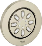 Brushed Nickel Round Rainshower Aqua Body Spray For Luxurious Showers. Fixed Price $146.99.