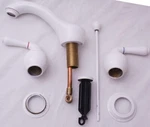 Used Parts Of Moen T4570W Monticello White Widespread Bathroom Faucet. Fixed Price $131.00.