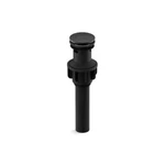 Kohler Standard Clicker Drain With Overflow Matte Black K-RH1274364-BL. Fixed Price $15.30.
