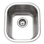 Houzer CS-1407-1 Club 14" Undermount Medium Bar And Prep Sink With Strainer. Fixed Price $176.00.