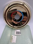 New Moen 97492 Monticello Posi-temp Shower Escutcheon Plate Polished Brass Nos. Fixed Price $74.95.