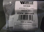 Watts 0841005 Regulator 1/8 Sva Steam Air Vent Angle, Adj.. Fixed Price $24.00.