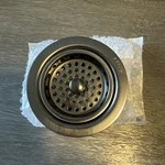 Elkay LKD35AS 3.5" Drain Disposer Flange & Removable Strainer Antique Steel New. Fixed Price $28.00.