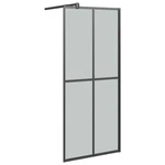 Walk-in Shower Enclosure Bathroom Wall Panel Screen Tempered Glass Vidaxl. Fixed Price $216.99.