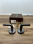 Brizo HL70439-SL Litze Wall Mount Tub Filler Lever Handles, Luxe Steel *read*. Fixed Price $74.99.