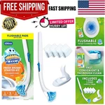 Scrubbing Bubbles Toilet Bowl Cleaning System With Flushable & Disposable Cle.... Fixed Price $18.89.