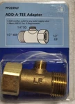 Plumb Pak Dual Outlet Add-a-tee 1/2 Fip X Mip 1/4 Od, Lead Free PP203LF. Fixed Price $10.99.