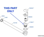 Kohler K-1179957-2BL Tub Drain Strainer For K-7272 Assembly. Fixed Price $30.00.