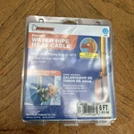 Frost King 6' Electric Water Pipe Heat Cable HC06 Built Power Indicator Light. Fixed Price $19.50.
