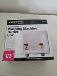 Tectite By Mosack Washing Machine Plumbing Outlet Box 1/2" 1002-429-577 Bnib. Fixed Price $25.99.