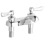 Chicago Faucets 802-VABCP 1/2" Deck Mount Lavatory 2-HANDLE Chrome. Fixed Price $244.86.
