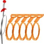 6PC Hair Sink Drain Clog Remover Tool Plumbing Cleaner Bath Tub Kitchen. Fixed Price $15.77.
