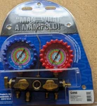 Uniweld Q4N8 Valve Brass Manifold Without Hoses. Fixed Price $170.00.