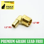 12 Pcs Premium Grade 1/2" Pex Male Mip Elbow Thread Brass (lead-free). Fixed Price $26.43.