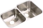 Elkay EGUH312010L Double-bowl Offset Stainless Steel Sink, $919 Retail, New!. Fixed Price $799.95.