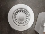 Blanco 441091 Decorative Basket Strainer: Matte White New. Fixed Price $36.00.