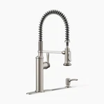 Kohler Sous R10651-SD-VS Semi-professional Kitchen Faucet With Soap Dispenser. Fixed Price $239.99.