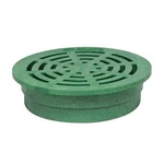 Stormdrain 3" Green Outdoor Round Flat Grate Cover - Superior Strength .... Fixed Price $19.78.