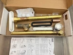Kohler K-7271-SN Toe-tap Tub Drain Kit With Brass Overflow Polished Nickel. Fixed Price $112.50.