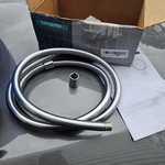 Hansgrohe 28276003 Chrome Techniflex 63" Handshower Hose, New Open Box. Fixed Price $31.99.