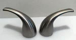 Delta Foundations Centerset Bathroom Faucet Brushed Nickel Handles RP71216BN. Fixed Price $10.50.