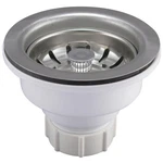 5 Pack! Keeney Plastic Deep Cup Sink Basket Strainer- K1442PC- Polished Chrome. Fixed Price $49.99.
