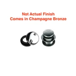 Mountain Plumbing Economy Soft Toe Touch Round Trim Kit MT94-2/CHBRZ. Fixed Price $120.00.