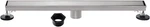 Kingston Brass BSF4828 Watercourse 48" Linear Shower Drain Brushed Nickel. Fixed Price $139.00.