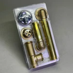 Keeney 20 Gauge Bath Drain 606RB 1-1/2" Brass W/ Polished Chrome 28630. Fixed Price $56.00.