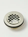 Kohler K-9132-SN 4-3/8" Round Shower Drain Polished Nickel. Fixed Price $49.00.