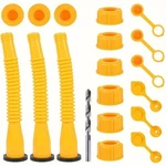 Replacement Gas Can Spout Nozzle Vent Kit For 1/2/5/10 Gal Old Style Cap 3 Pack. Fixed Price $9.99.