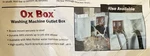 Rare Sioux Chief Box Washing Machine (2006) Outlet #696-2001XF. Fixed Price $52.00.
