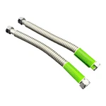 Falcon Stainless SWC-1 X 18 Corrugated Water Connector Lot 2. Fixed Price $24.99.