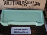 Briggs 6635 Bmcr Diamond Center Inset Toilet Tank Lid, Beveled Edges Green. Fixed Price $69.00.