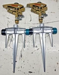 Gilmour/ace Heavy Duty Adjustable Pulse Sprinkler Head 5800 Sq Ft Lot Of 2. Fixed Price $14.00.
