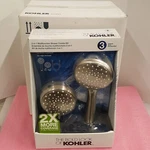 Kohler Awaken B110 R28159-G-BN 2-IN-1 Multifunction Shower Combo Kit, Lot Of. Fixed Price $61.07.