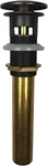 Sinksense 1.5" Pop-up Drain Aged Copper With Overflow. Fixed Price $50.75.