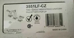 Delta 3551LF-CZ Bathroom Sink Faucets. Fixed Price $332.49.
