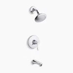Kohler Arvesa Cavata Polished Chrome Bath And Shower Set R1920-4-CP. Fixed Price $50.00.
