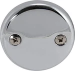 Ez-flo Two-hole Bathtub Overflow Face Plate With 0.70 X 3.3", Chrome. Fixed Price $11.03.