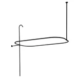 Kingston Brass ABT1040 Oil Rubbed Bronze Vintage Oval Shower Riser. Fixed Price $661.50.