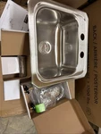 Elkay Celebrity BCRA150C Stainless Steel Single Bowl Dropin Bar Sink + Faucet. Fixed Price $119.00.
