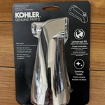 New Kohler Chrome Bath Tub Spout With Diverter GP85555-CP 1/2" Npt Connector. Fixed Price $24.99.